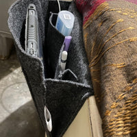 Bedside Caddy Essentials Pocket Hanging Storage Organizer