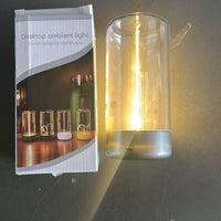 Magnetic lamp light